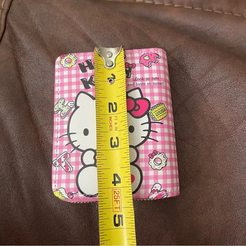 Hello Kitty fashion Wallet coin card round zip wallet Bag Cartoon Cat Cute New